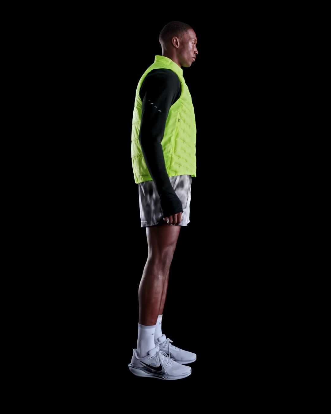 NIKE - 【Sサイズ】オレゴンプロジェクトAeroLoft Running Vest Mens Nike Aeroloft Gilet Running Vest Fluorescent Yellow